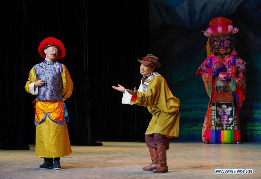CHINA-TIBET-LHASA-TIBETAN OPERA (CN)