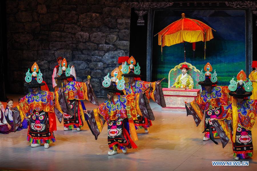 CHINA-TIBET-LHASA-TIBETAN OPERA (CN)