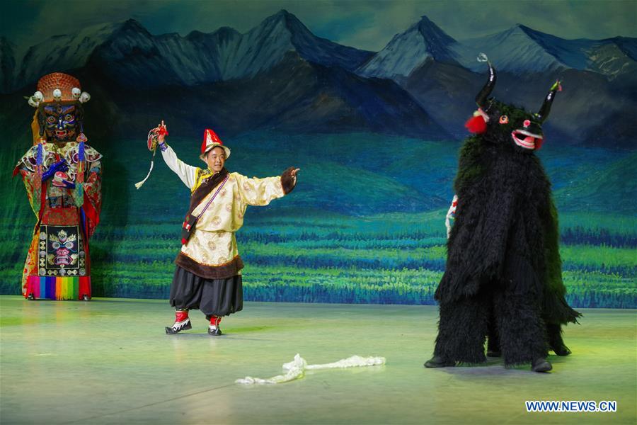 CHINA-TIBET-LHASA-TIBETAN OPERA (CN)