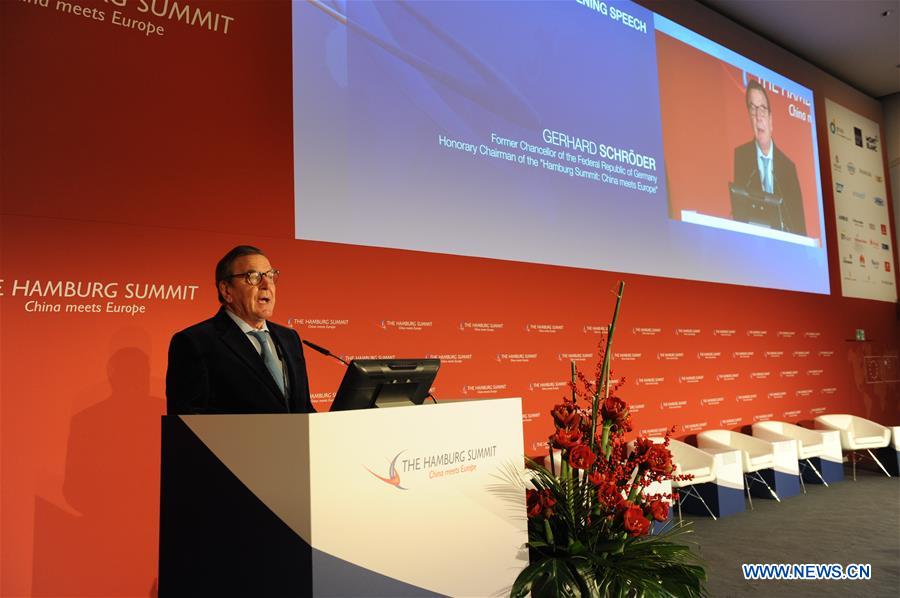 GERMANY-HAMBURG SUMMIT-CHINA-EU