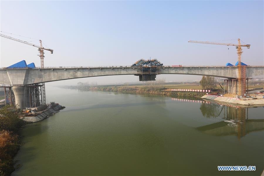 #CHINA-HUBEI-XIANGYANG-HIGH-SPEED RAILWAY-BRIDGE (CN)
