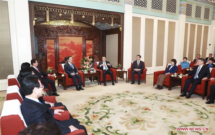 CHINA-BEIJING-LI KEQIANG-REPRESENTATIVES OF GOVERNOR MEETING-MEETING (CN)