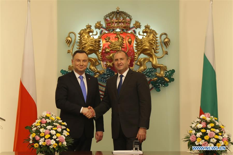 BULGARIA-SOFIA-POLAND-PRESIDENT-PRESS CONFERENCE
