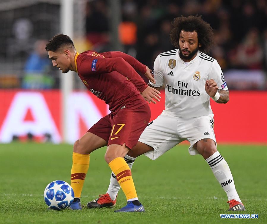 (SP)ITALY-ROME-SOCCER-UEFA CHAMPIONS LEAGUE-ROMA VS REAL MADRID