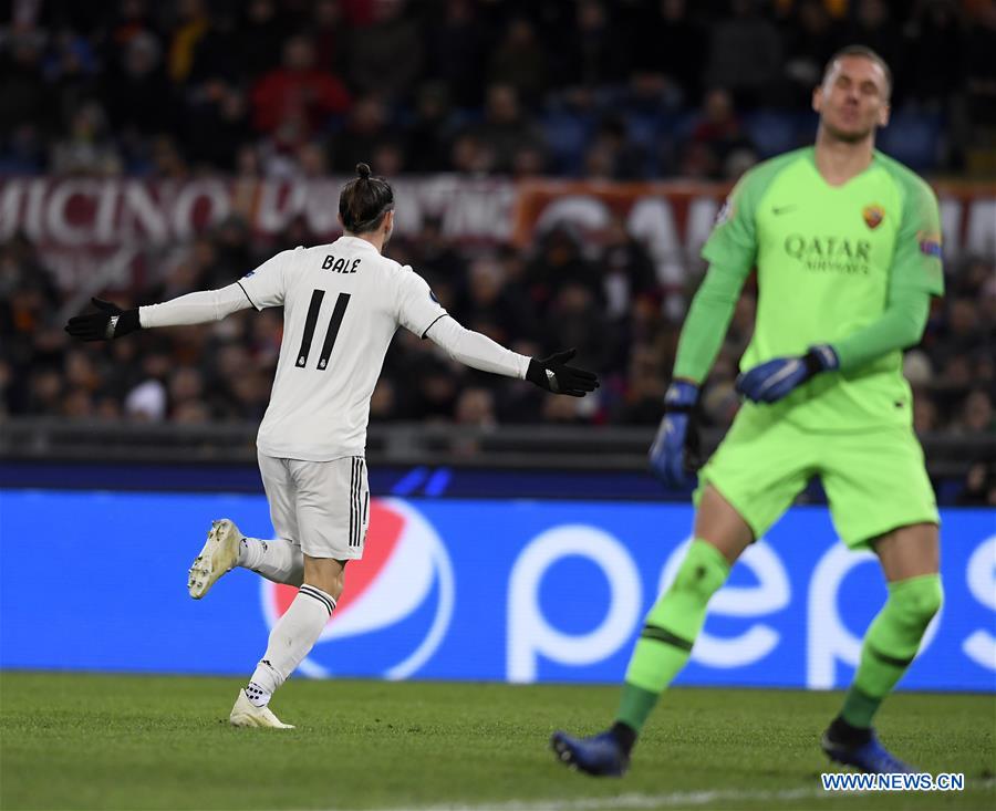 (SP)ITALY-ROME-SOCCER-UEFA CHAMPIONS LEAGUE-ROMA VS REAL MADRID