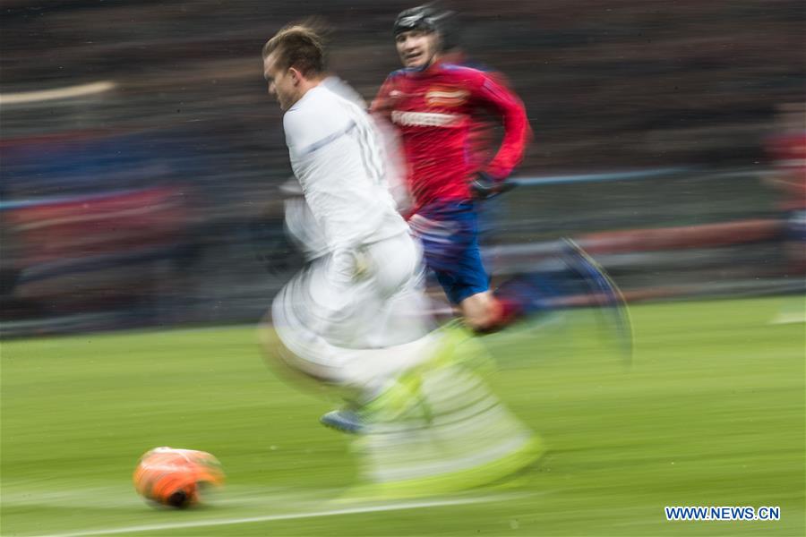 (SP)RUSSIA-MOSCOW-FOOTBALL-UEFA CHAMPIONS LEAGUE-CSKA VS VICTORIA PLZEN