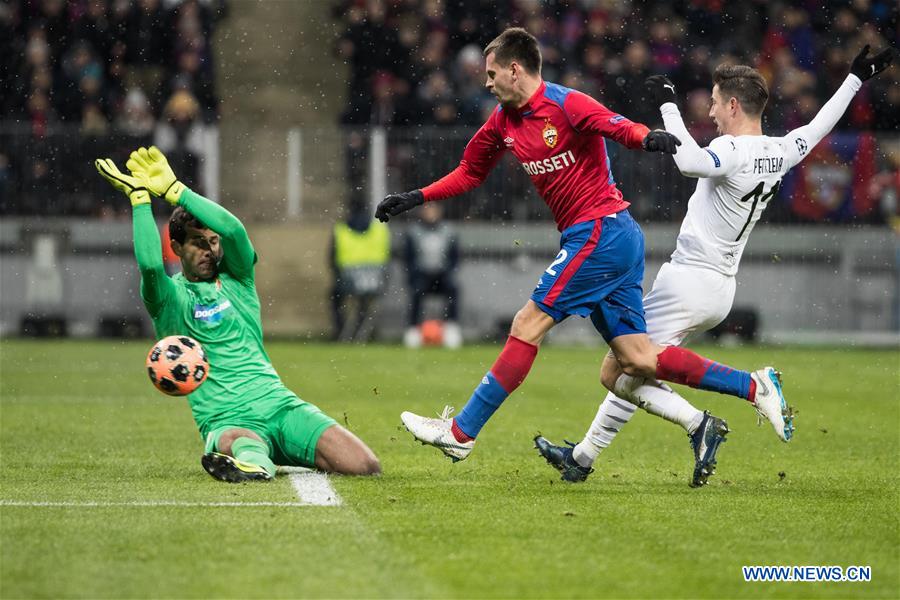 (SP)RUSSIA-MOSCOW-FOOTBALL-UEFA CHAMPIONS LEAGUE-CSKA VS VICTORIA PLZEN