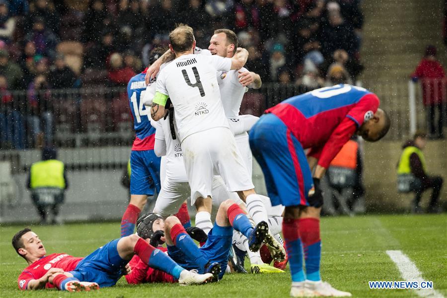 (SP)RUSSIA-MOSCOW-FOOTBALL-UEFA CHAMPIONS LEAGUE-CSKA VS VICTORIA PLZEN