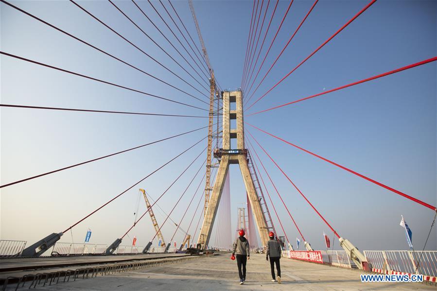 #CHINA-JIANGXI-POYANG LAKE-BRIDGE-CLOSURE (CN)