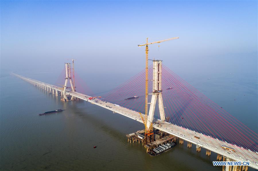 #CHINA-JIANGXI-POYANG LAKE-BRIDGE-CLOSURE (CN)