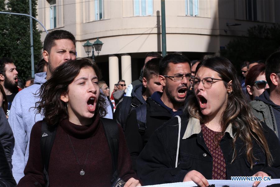 GREECE-ATHENS-ANTI-AUSTERITY GENERAL STRIKE