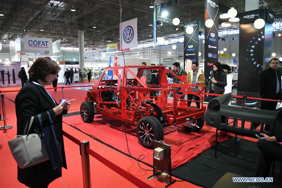TUNISIA-TUNIS-EXHIBITION-TUNISIA AUTOMOTIVE