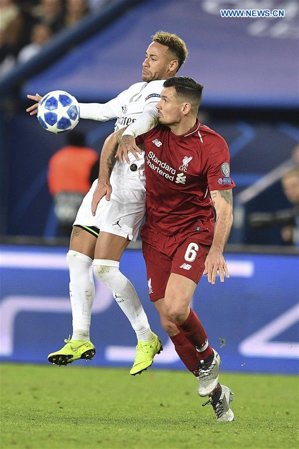 (SP)FRANCE-PARIS-FOOTBALL-UEFA CHAMPIONS LEAGUE-PARIS SAINT-GERMAIN VS LIVERPOOL