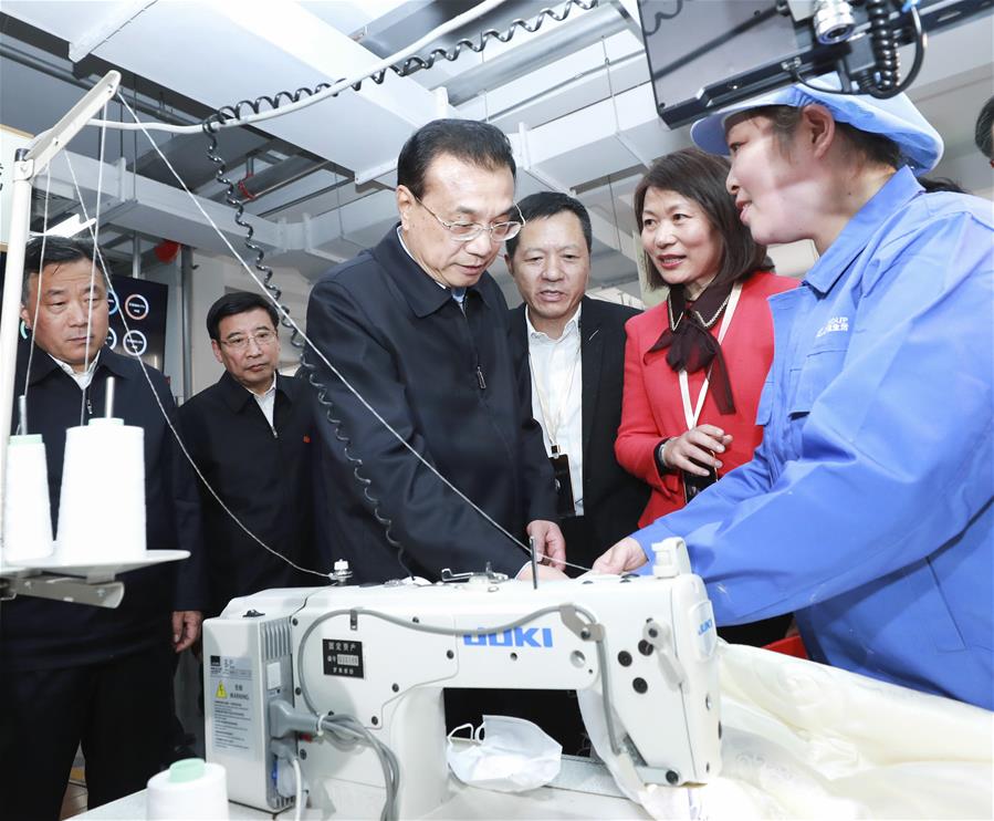 CHINA-JIANGSU-LI KEQIANG-INSPECTION (CN)