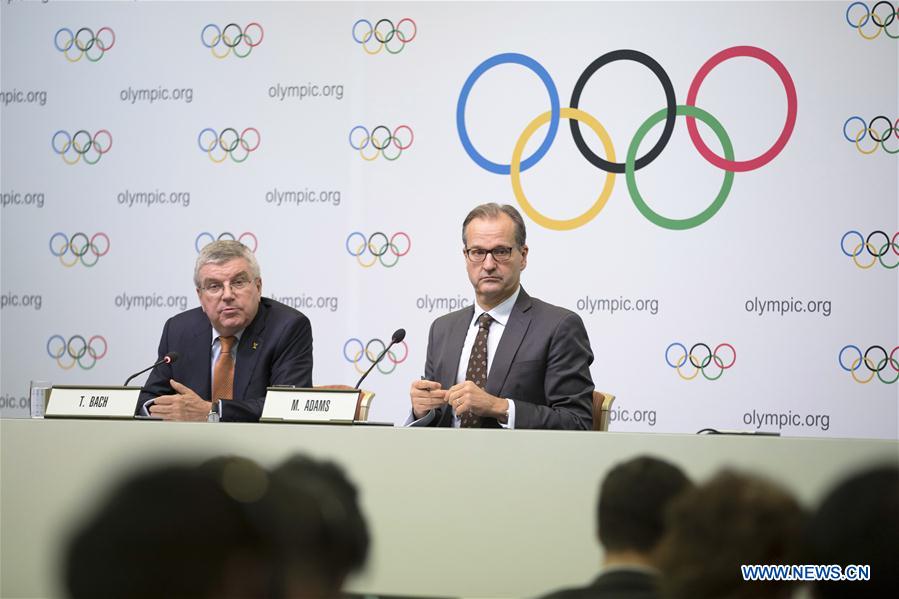(SP)JAPAN-TOKYO-IOC-EB MEETING-PRESS CONFERENCE