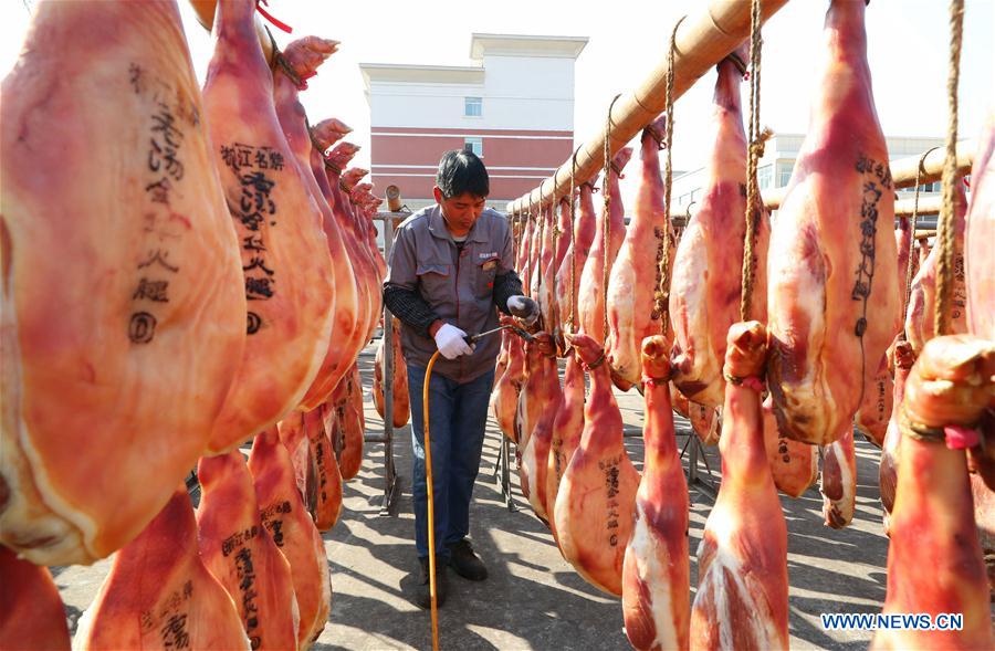 #CHINA-ZHEJIANG-JINHUA-HAM MAKING (CN)