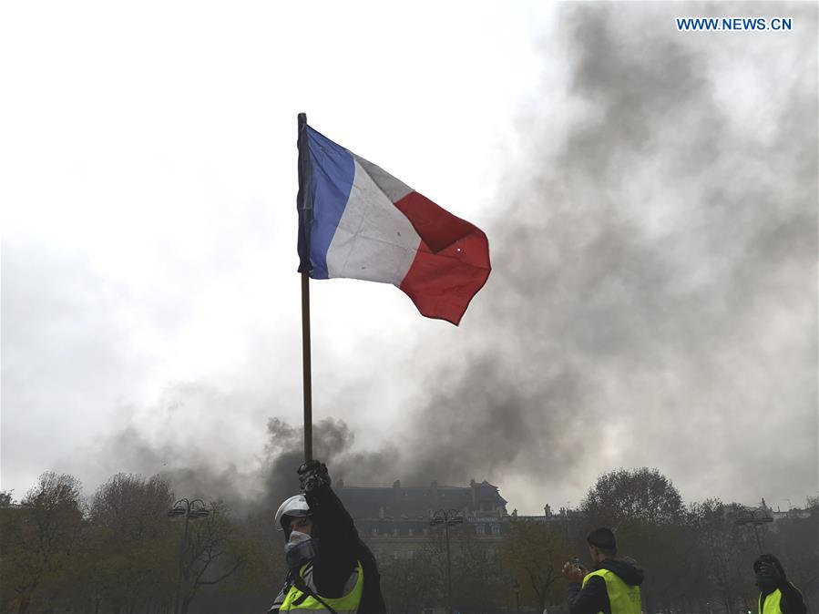 FRANCE-PARIS-"YELLOW VESTS"-PROTEST