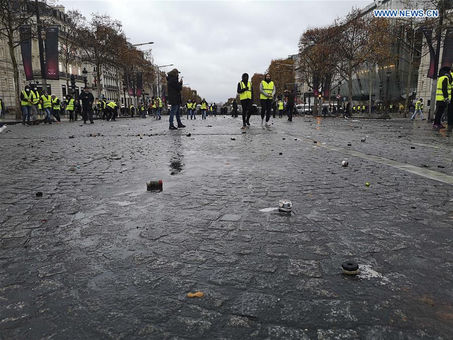 FRANCE-PARIS-"YELLOW VESTS"-PROTEST