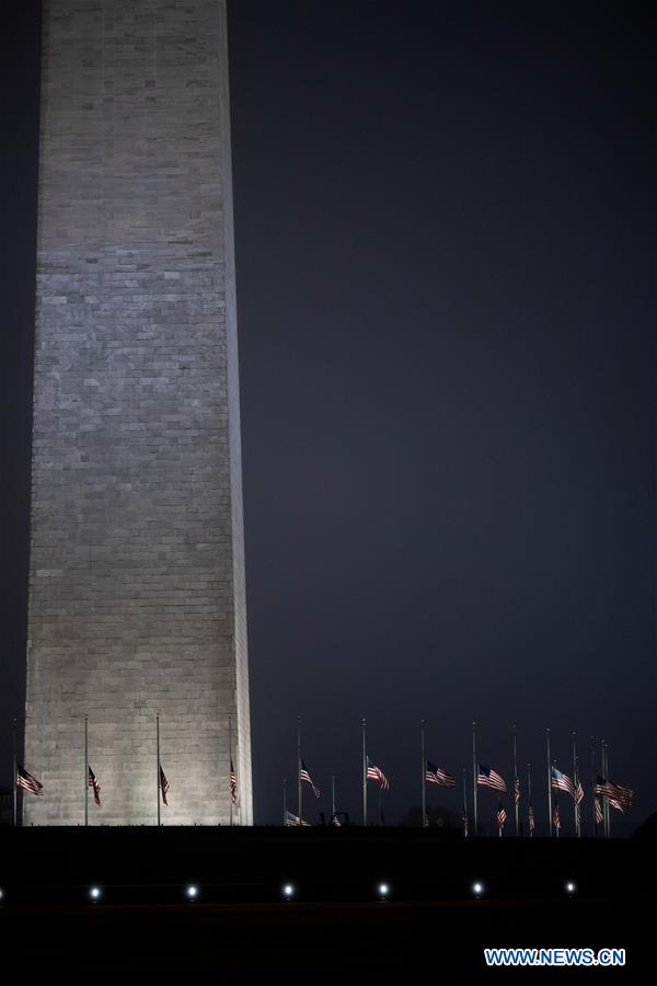 U.S.-WASHINGTON D.C.-GEORGE BUSH-MOURNING