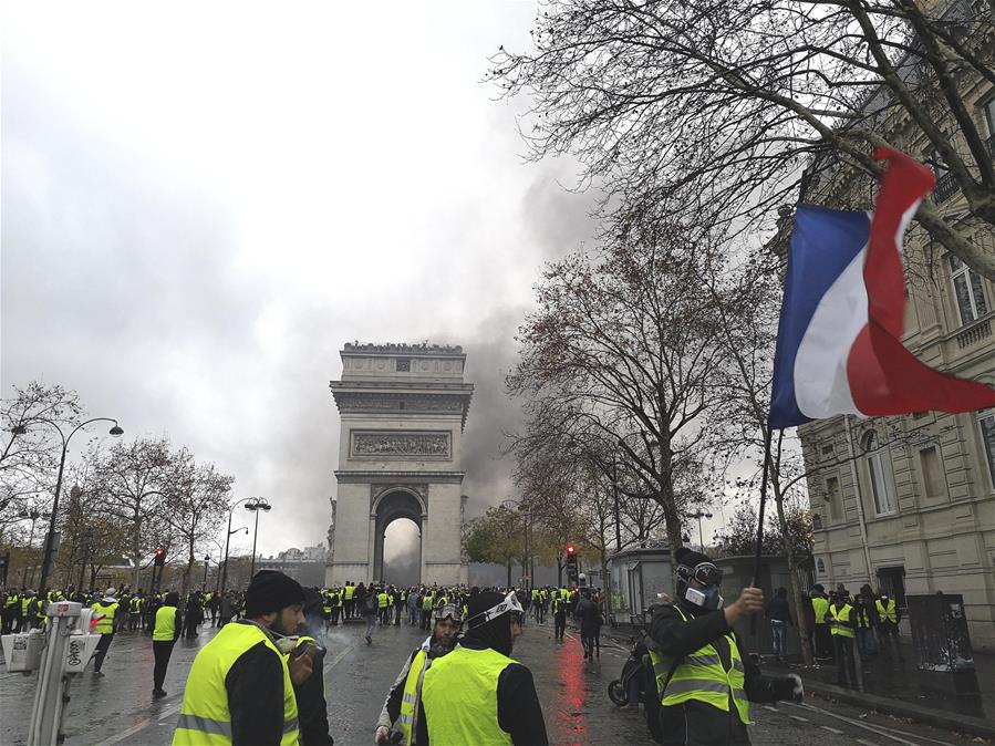 FRANCE-PARIS-"YELLOW VESTS"-PROTEST