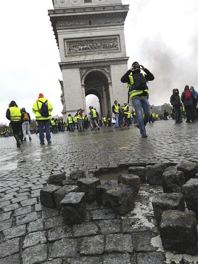FRANCE-PARIS-"YELLOW VESTS"-PROTEST