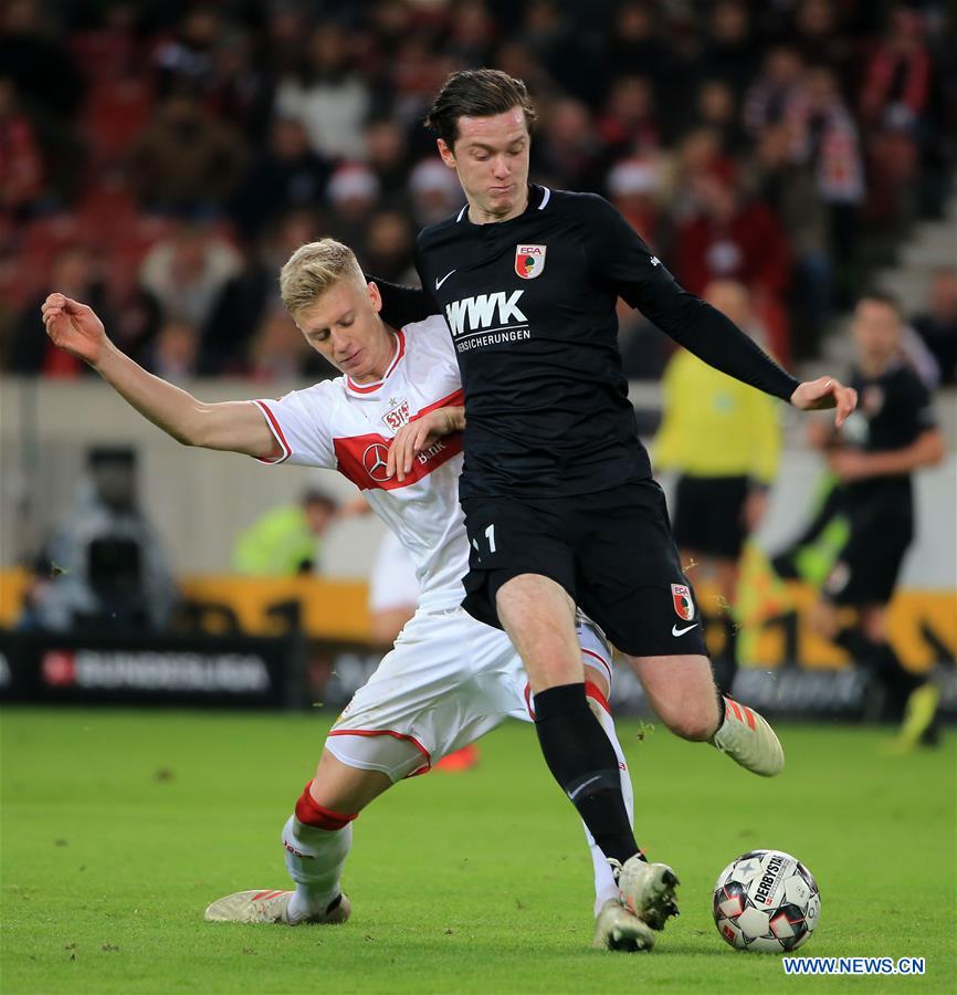(SP)GERMANY-STUTTGART-SOCCER-BUNDESLIGA-AUGSBURG VS STUTTGART
