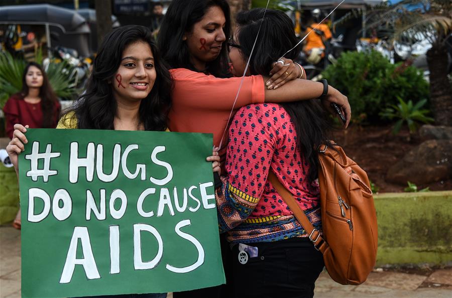 INDIA-MUMBAI-WORLD AIDS DAY-RALLY