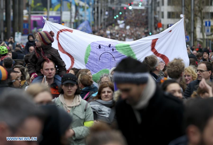 BELGIUM-BRUSSELS-MARCH-CLIMATE CHANGE