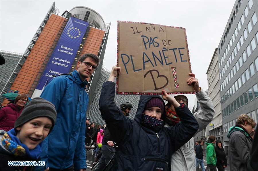 BELGIUM-BRUSSELS-MARCH-CLIMATE CHANGE