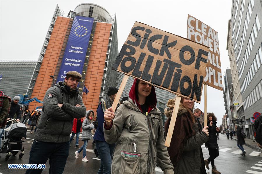 BELGIUM-BRUSSELS-MARCH-CLIMATE CHANGE