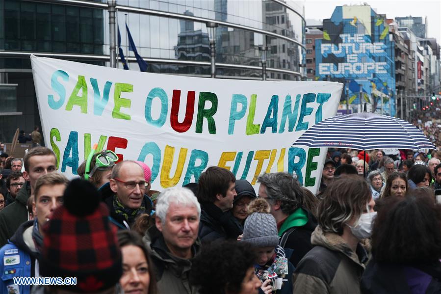 BELGIUM-BRUSSELS-MARCH-CLIMATE CHANGE