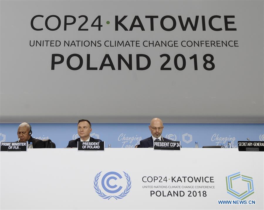 POLAND-KATOWICE-UN CLIMATE CHANGE CONFERENCE