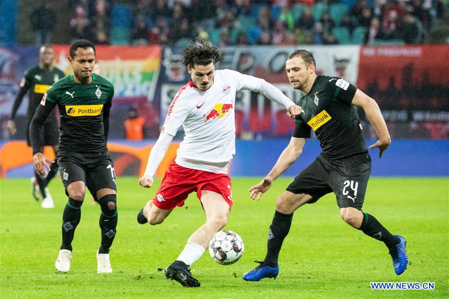 (SP)GERMANY-LEIPZIG-SOCCER-BUNDESLIGA-LEIPZIG VS MOENCHENGLADBACH