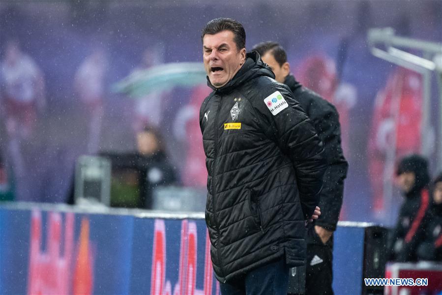 (SP)GERMANY-LEIPZIG-SOCCER-BUNDESLIGA-LEIPZIG VS MOENCHENGLADBACH