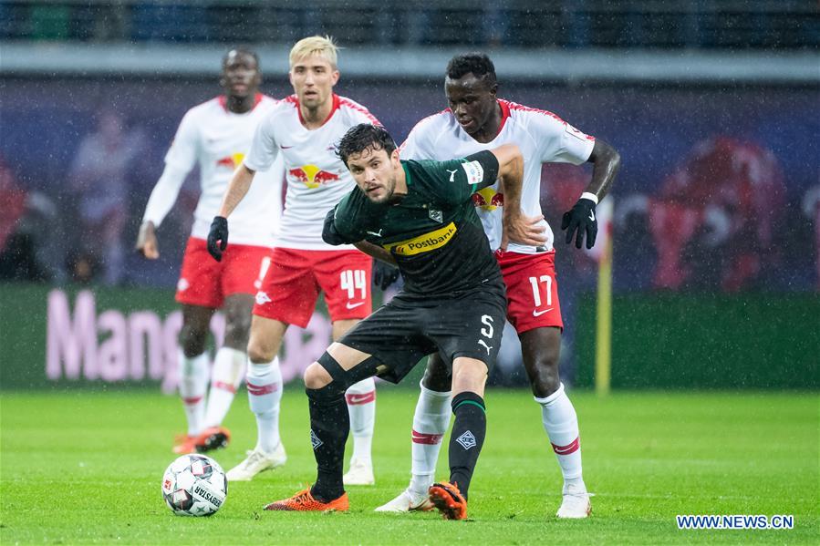 (SP)GERMANY-LEIPZIG-SOCCER-BUNDESLIGA-LEIPZIG VS MOENCHENGLADBACH