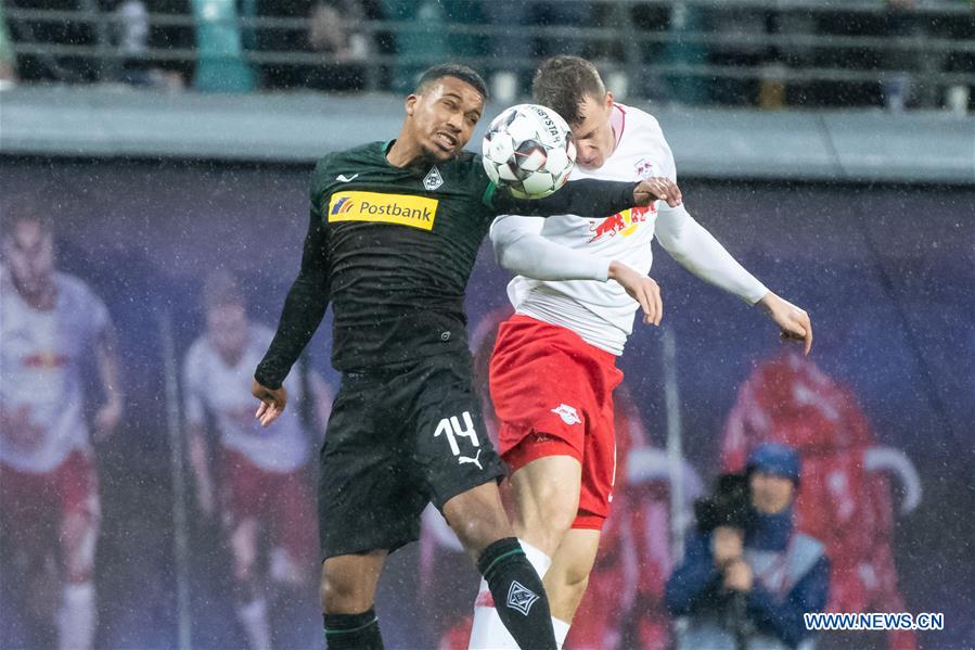 (SP)GERMANY-LEIPZIG-SOCCER-BUNDESLIGA-LEIPZIG VS MOENCHENGLADBACH