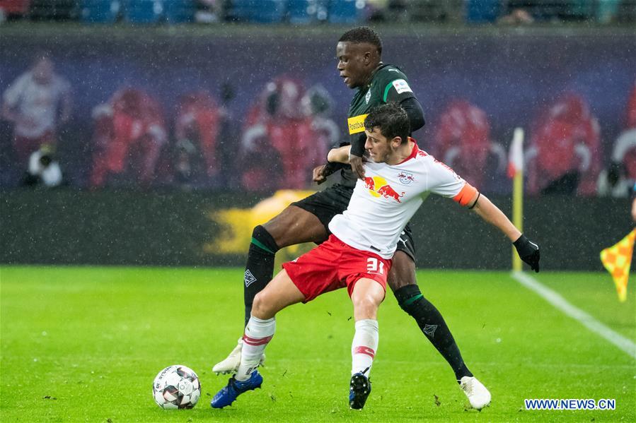 (SP)GERMANY-LEIPZIG-SOCCER-BUNDESLIGA-LEIPZIG VS MOENCHENGLADBACH