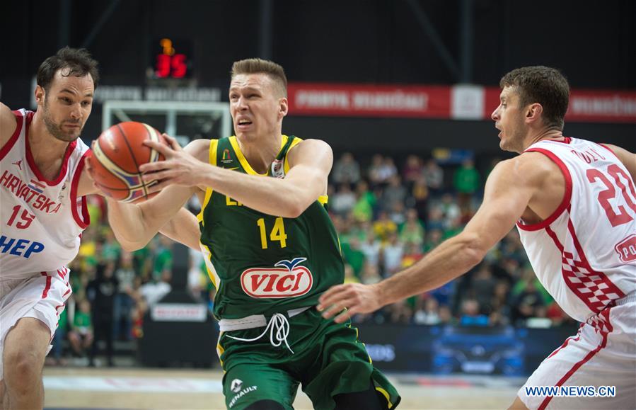 (SP)LITHUANIA-VILNIUS-BASKETBALL-FIBA WORLD CUP QUALIFIERS