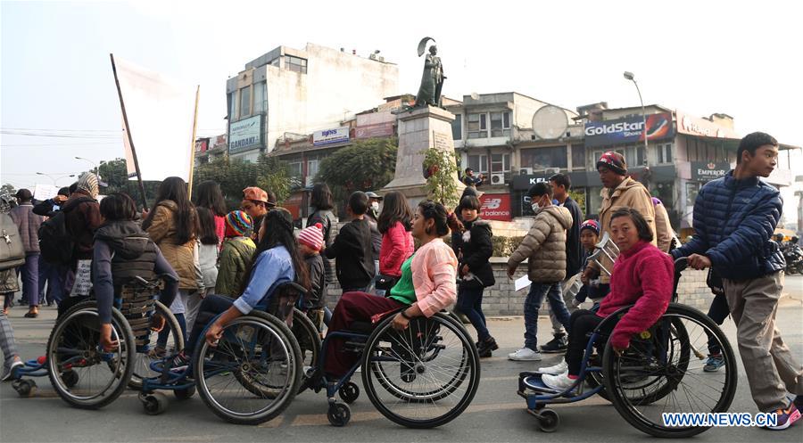 NEPAL-KATHMANDU-INTERNATIONAL DAY OF PERSONS WITH DISABILITIES