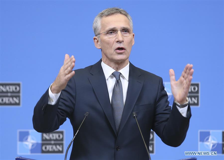 BELGIUM-BRUSSELS-NATO-STOLTENBERG-PRESS CONFERENCE