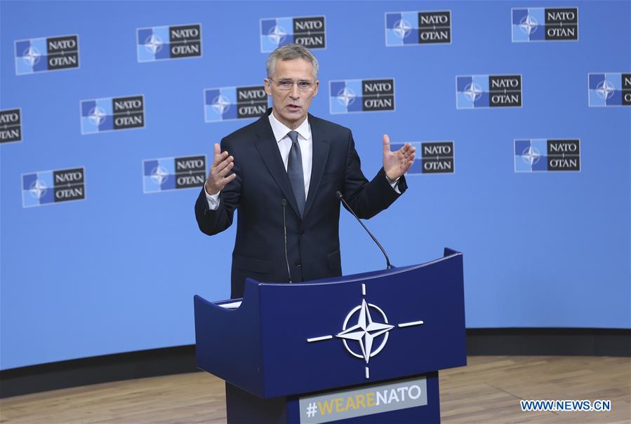 BELGIUM-BRUSSELS-NATO-STOLTENBERG-PRESS CONFERENCE