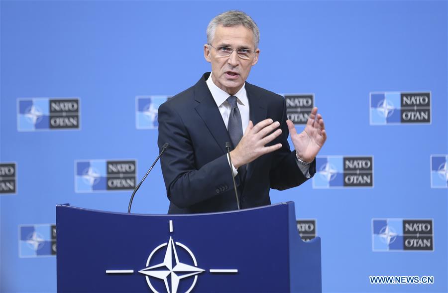 BELGIUM-BRUSSELS-NATO-STOLTENBERG-PRESS CONFERENCE