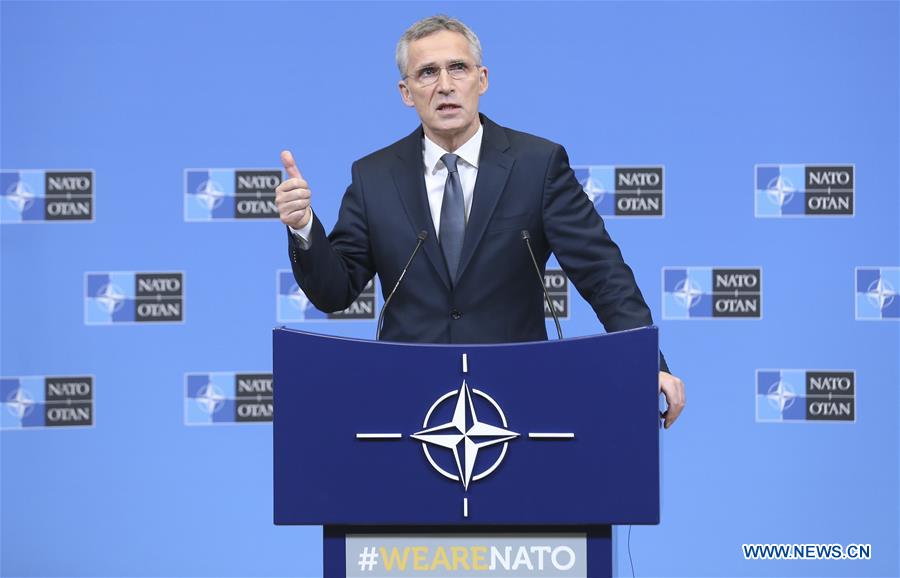 BELGIUM-BRUSSELS-NATO-STOLTENBERG-PRESS CONFERENCE