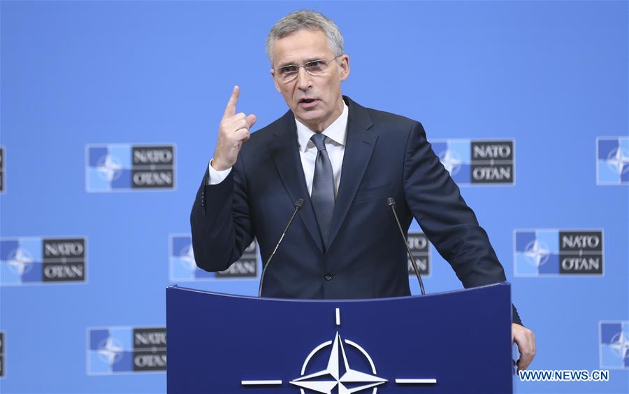 BELGIUM-BRUSSELS-NATO-STOLTENBERG-PRESS CONFERENCE