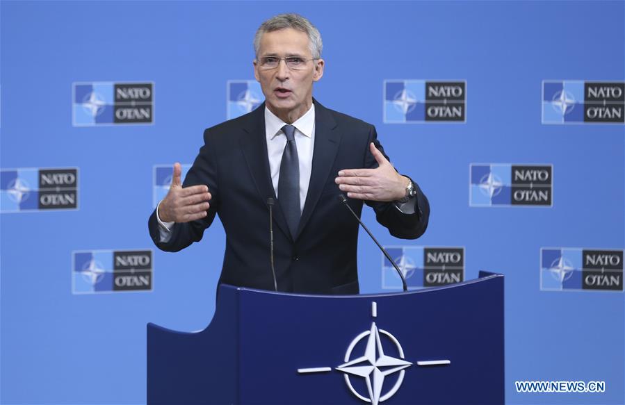 BELGIUM-BRUSSELS-NATO-STOLTENBERG-PRESS CONFERENCE