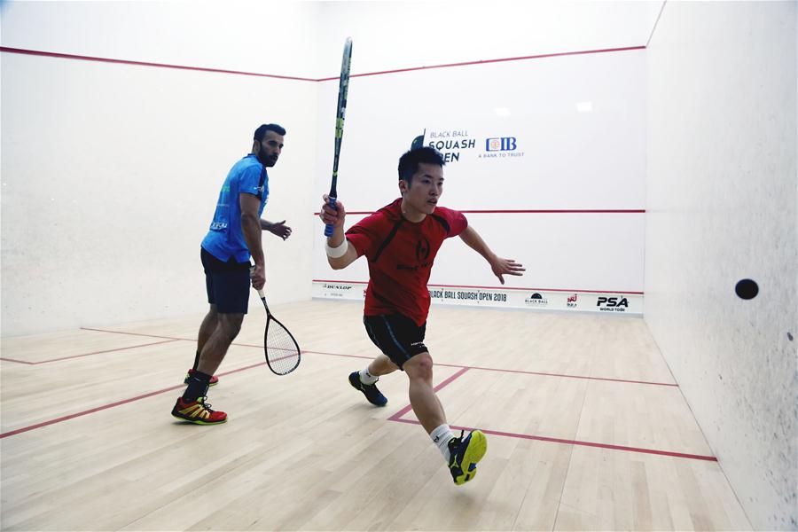 Highlights of Black Ball Squash Open 2018 in Cairo Xinhua English