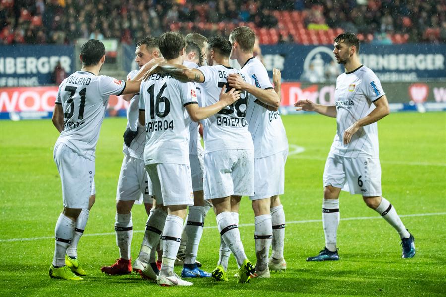 (SP)GERMANY-NUREMBERG-SOCCER-BUNDESLIGA-NUREMBERG VS LEVERKUSEN