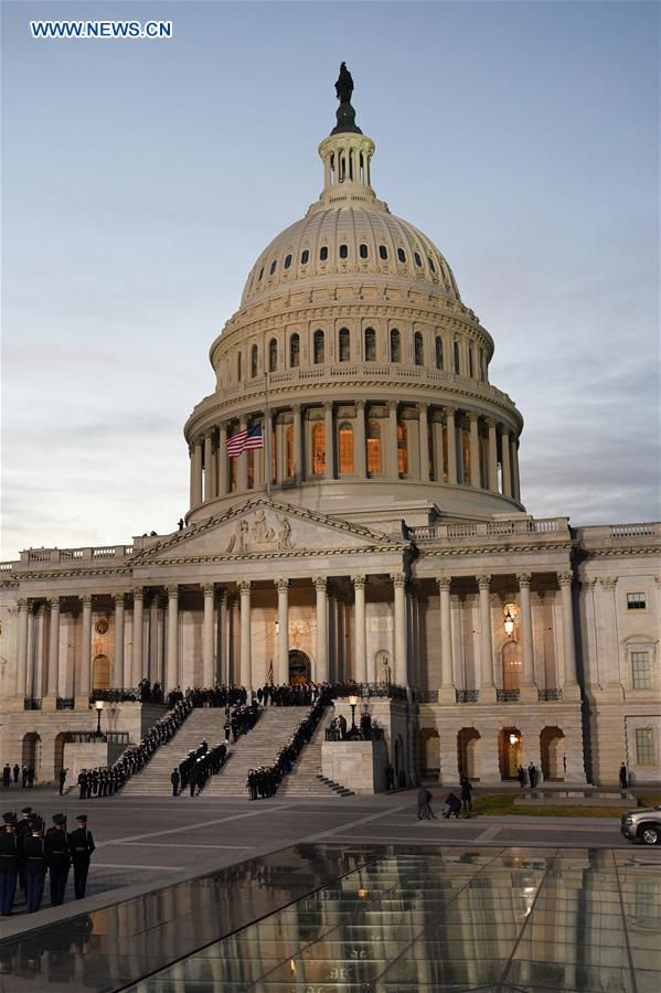 U.S.-WASHINGTON D.C.-GEORGE H.W. BUSH-LYING IN STATE