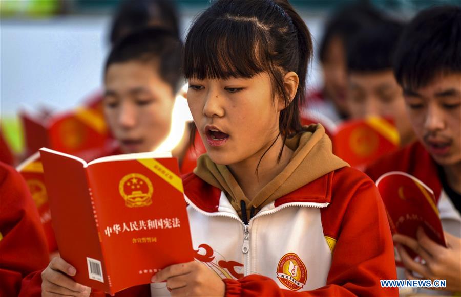 CHINA-CONSTITUTION DAY-EDUCATION (CN)