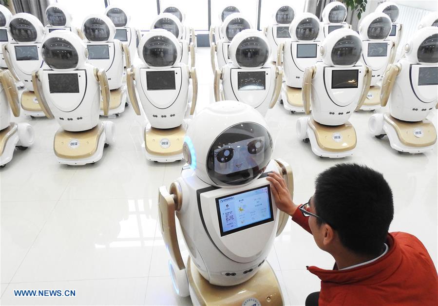 #CHINA-JIANGSU-LIANYUNGANG-ROBOT (CN)